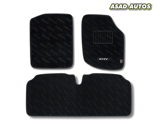 Honda City 2009–2021 Premium Carpet Car Floor Mats – Custom Fit & Elegant Interior