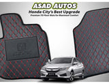 Honda City 2022-2025 7D Car Floor Mats – Luxury, Waterproof, and Durable
