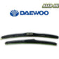 Honda City 2022-2026 Daewoo Soft & Hybrid Wiper Blades – Streak-Free & Durable


