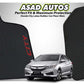 Honda City 2022-2026 latex rubber car floor mats with a custom fit, waterproof material, non-slip surface, and all-weather durability for maximum protection.