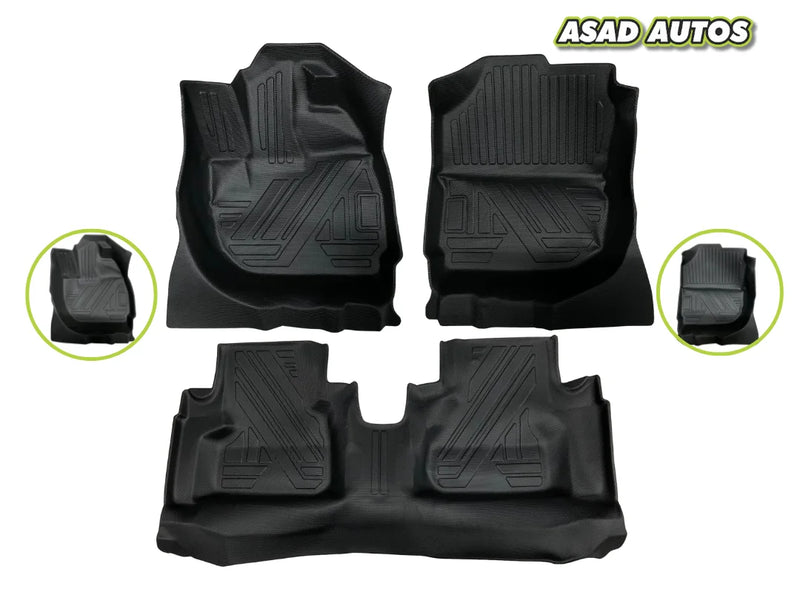 Honda City 2022–2026 TPE Floor Mats, A+ Quality Custom Fit Mats, Honda City 3D Car Mats, All-Weather Premium TPE Car Floor Mats