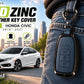 Honda Civic 2016-2021 5D leather key cover with zinc alloy frame