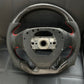 Honda Civic 2016-2021 Carbon Fiber Steering Wheel, featuring a premium sporty design, ergonomic grip, and luxurious finish.