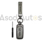 Honda Civic 2022-2026 premium leather metal key cover with keychain