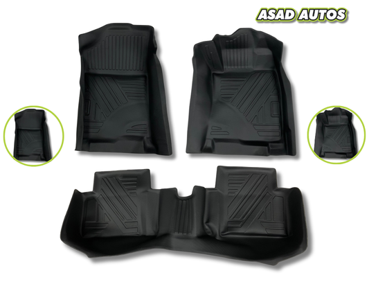 Honda Civic 2022–2025 TPE A+ Quality Car Floor Mats – Custom Fit, Waterproof, Non-Slip & Premium Interior Protection