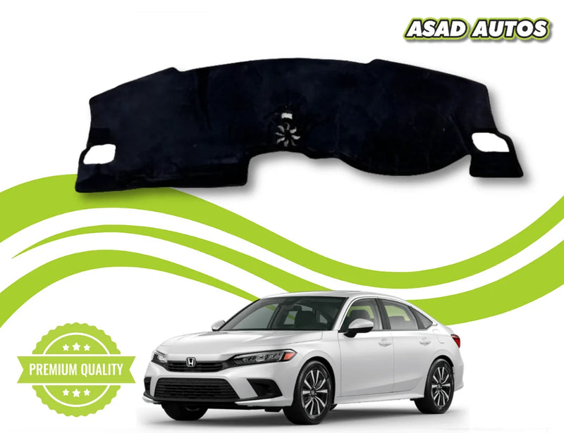 Honda Civic 2022–2026 Dashboard Mat – Custom Fit, Heat Resistant & Anti-Slip
