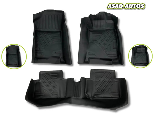 Honda Civic 2022–2026 TPE A+ Quality Car Floor Mats – Custom Fit, Waterproof, Non-Slip & Premium Interior Protection