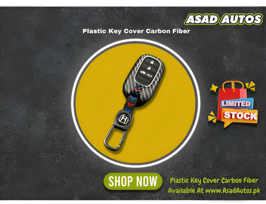 Honda Civic 2022 Carbon Fiber Plastic Key Cover
