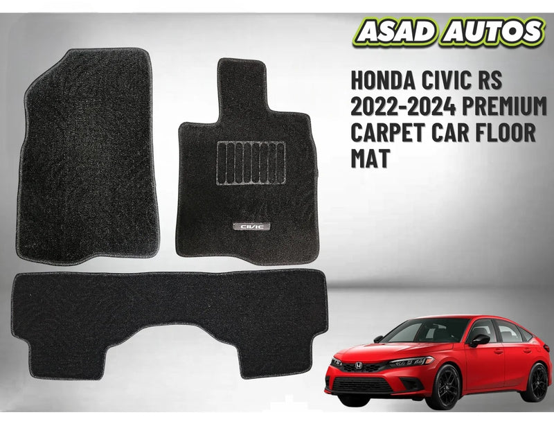 Honda Civic RS interior floor mats