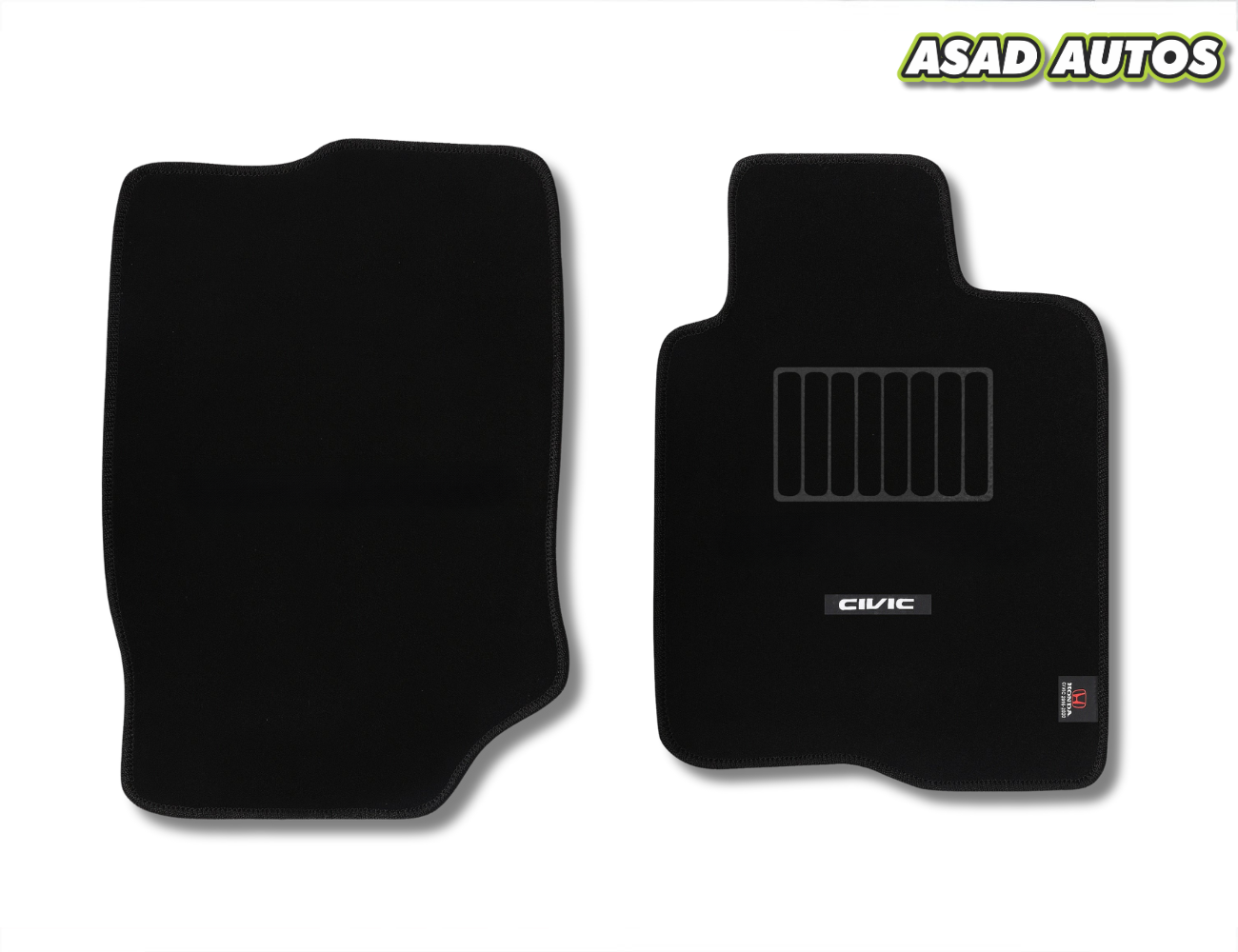 Honda Civic X 2016-2021 Executive Carpet Car Floor Mats – Premium Custom Fit & Luxury Interior
