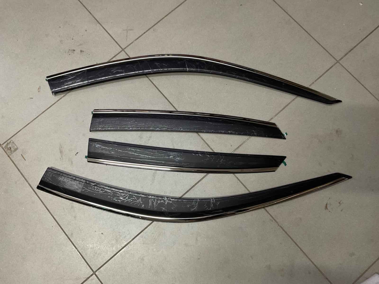 TXR Sun Visor Air Press with Chrome (4 Pcs) for Honda Civic 2022–2025