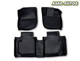 Honda HR-V 2022–2024 – Luxury 9D TPE Plastic Floor Mats (New Style)