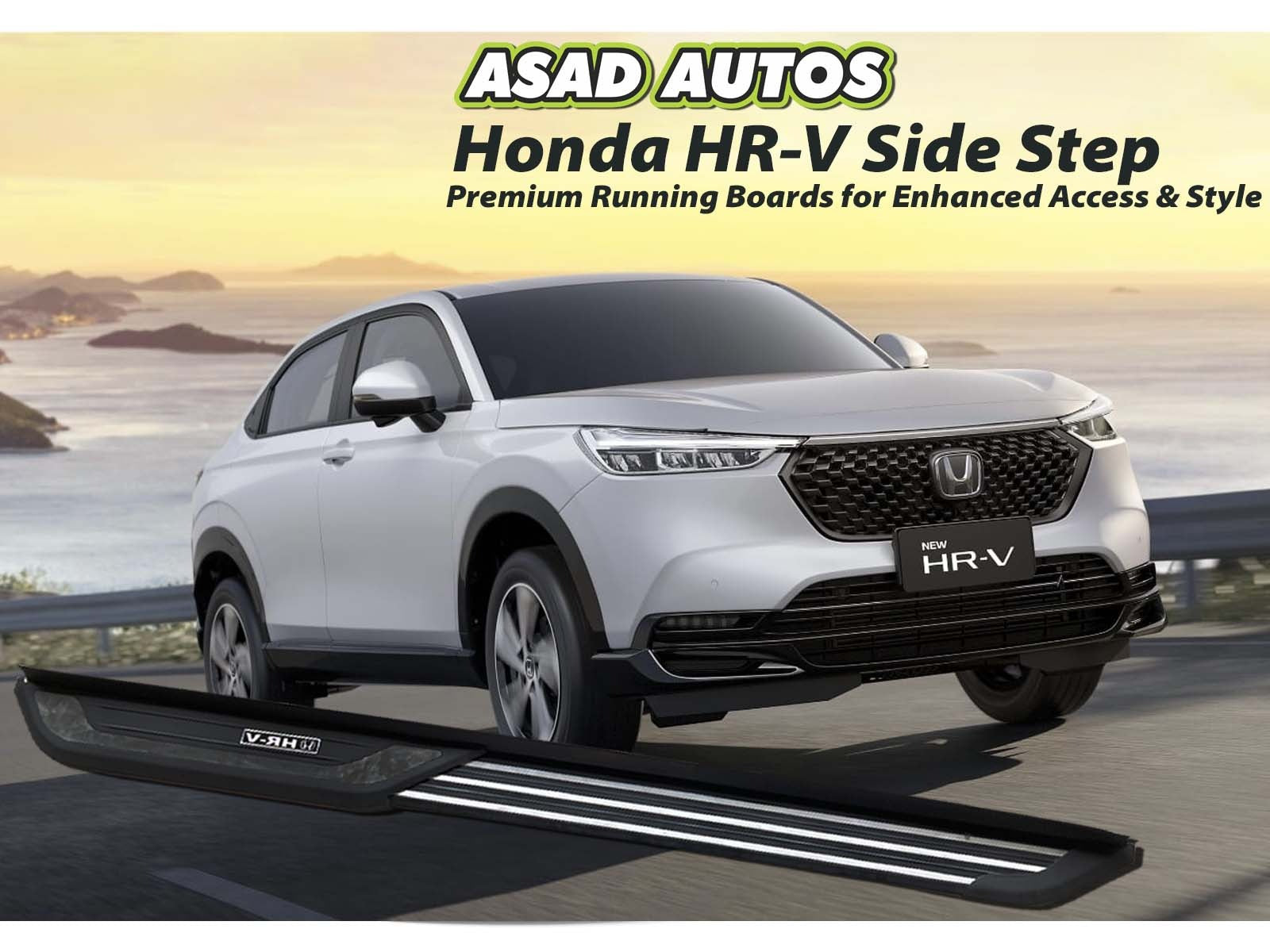 Honda HR-V Side Skirts – Sporty, Durable & Aerodynamic Design
