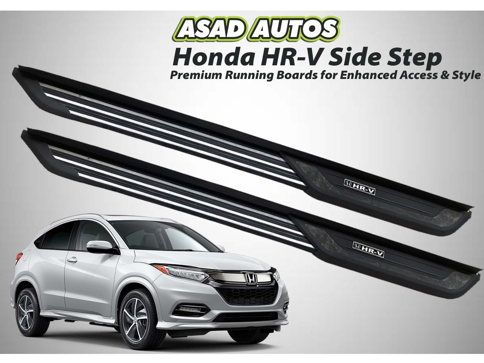 Honda HR-V Side Skirts – Sporty, Durable & Aerodynamic Design
