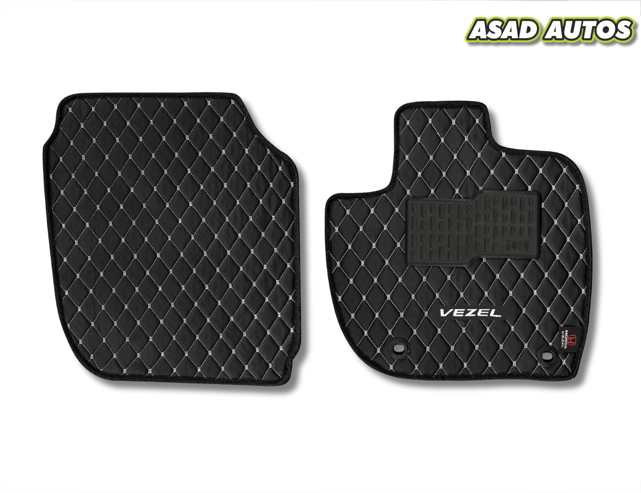 Honda Vezel 2013-2021 7D Luxury Car Floor Mats – Premium Custom Fit