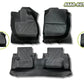 Honda Vezel 2013–2021 TPE Floor Mats, All-Weather Floor Mats for Honda Vezel, Custom Fit TPE Mats for Vezel, Waterproof Car Mats for Honda Vezel