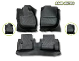 Honda Vezel 2013–2021 TPE Floor Mats, All-Weather Floor Mats for Honda Vezel, Custom Fit TPE Mats for Vezel, Waterproof Car Mats for Honda Vezel
