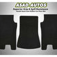 Honda Vezel 2014-2021 latex rubber car floor mats, offering a custom fit, all-weather protection, durability, and a non-slip surface for a clean and stylish interior.