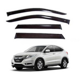Honda Vezel TXR Air Press Sun Visor Without Chrome - Premium rain guards for model 2013-2018. Sleek design and durable functionality.
