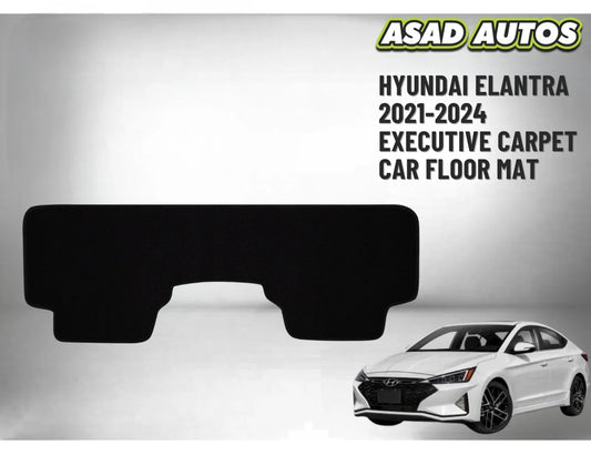 Hyundai Elantra 2021–2024 Executive Carpet Car Floor Mats – Custom Fit, Premium Look, Interior Protection

