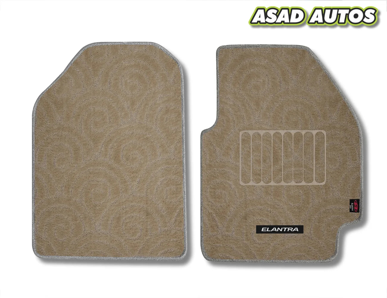 Hyundai Elantra 2021–Present Premium Carpet Car Floor Mats | Custom Fit | Elegant & Durable