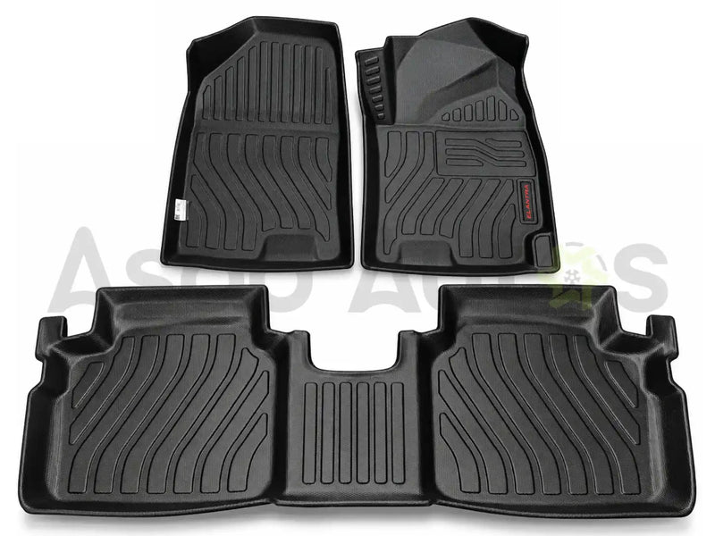 Hyundai Elantra 2024-2025 Elantra Hybrid TPE Floor Mats – Premium All-Weather Custom Fit Car Mats