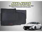 Hyundai Elantra 2024-2025 Latex Heavy Floor Mat – Durable protection for your car interior, designed for a perfect fit and easy maintenance.

