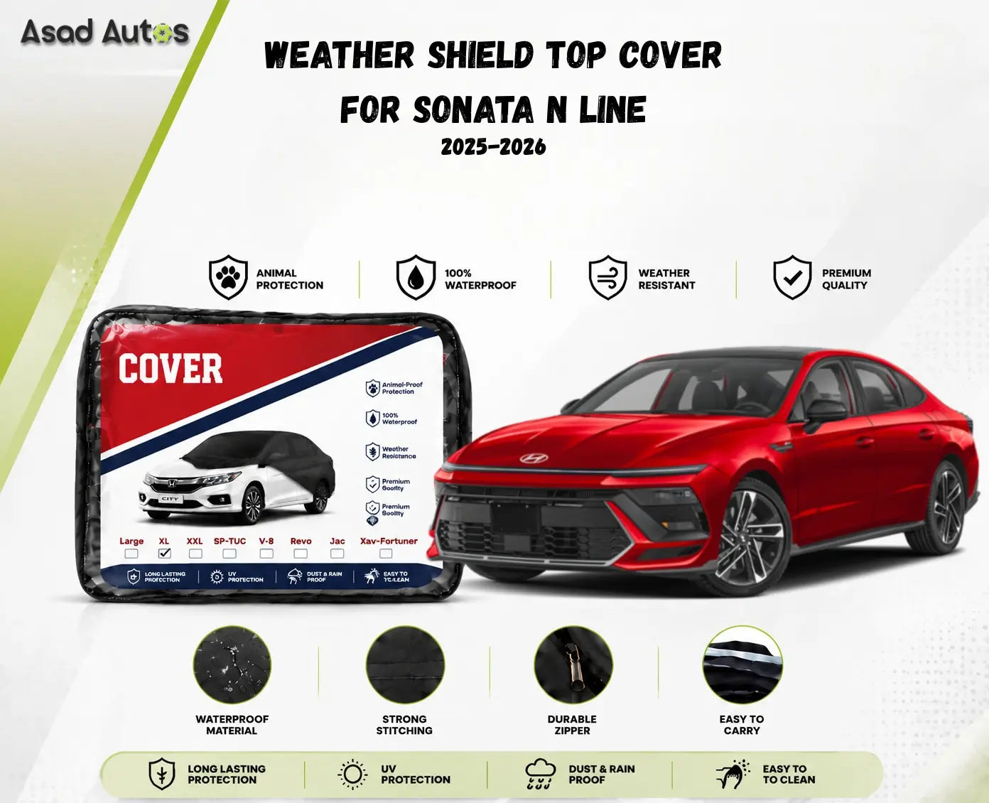 Hyundai Sonata N Line Weather Shield, Hyundai Sonata N Line Window Visor, Hyundai Sonata N Line Rain Guard