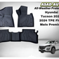 Hyundai Tucson 2020–2024 TPE Floor Mats – Premium Custom Fit All-Weather Protection