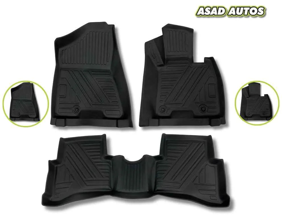 Hyundai Tucson HEV 2025-2026 TPE A+ Quality Car Floor Mats – Premium Custom Fit