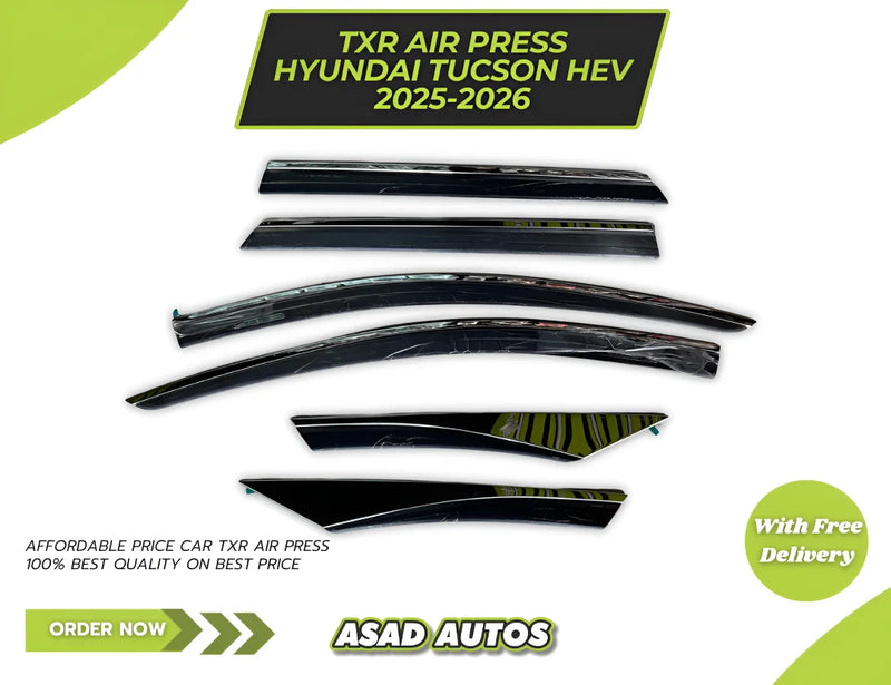 Hyundai Tucson HEV Air Press With Chrome (6pc) – TXR Model: 2025