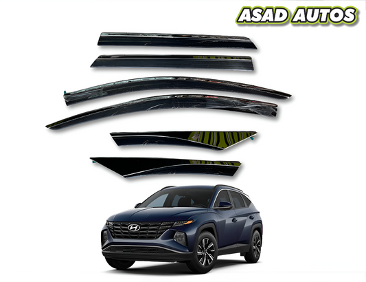 Hyundai Tucson HEV Air Press With Chrome (6pc) – TXR Model: 2025
