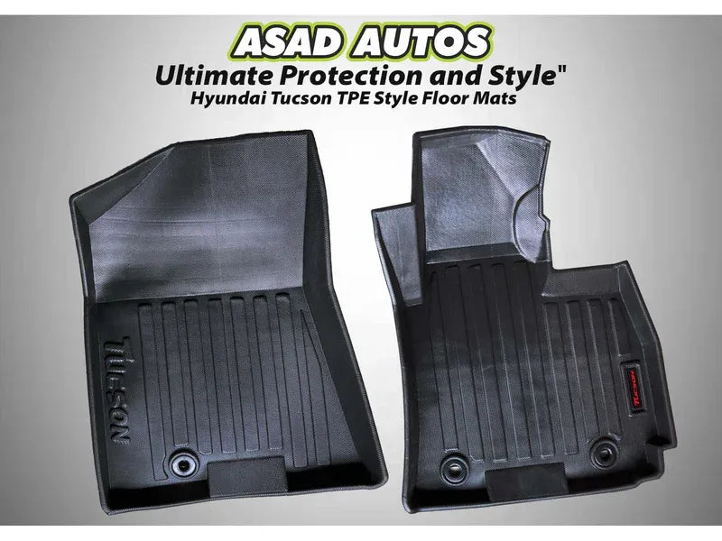 Hyundai Tucson TPE Style Floor Mats – Durable, Waterproof & Custom-Fit