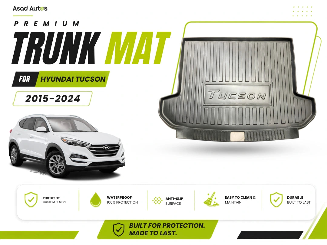 Hyundai Tucson Trunk Mat – Durable and Custom-Fit Cargo Protection