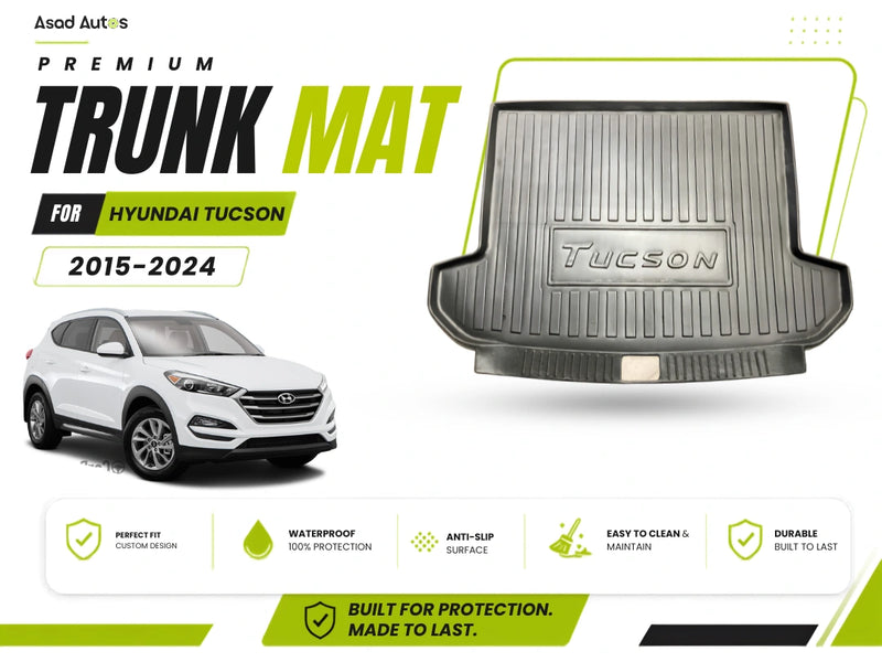 Hyundai Tucson Trunk Mat – Durable and Custom-Fit Cargo Protection