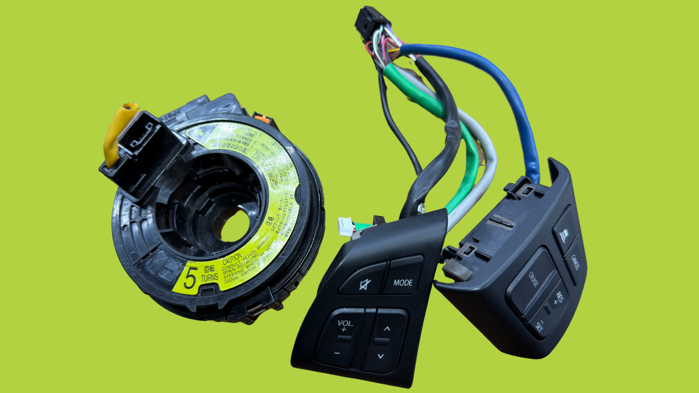 Suzuki Cultus 2018-2026 Multimedia Steering Buttons with Spiral Cable - Premium Control Kit