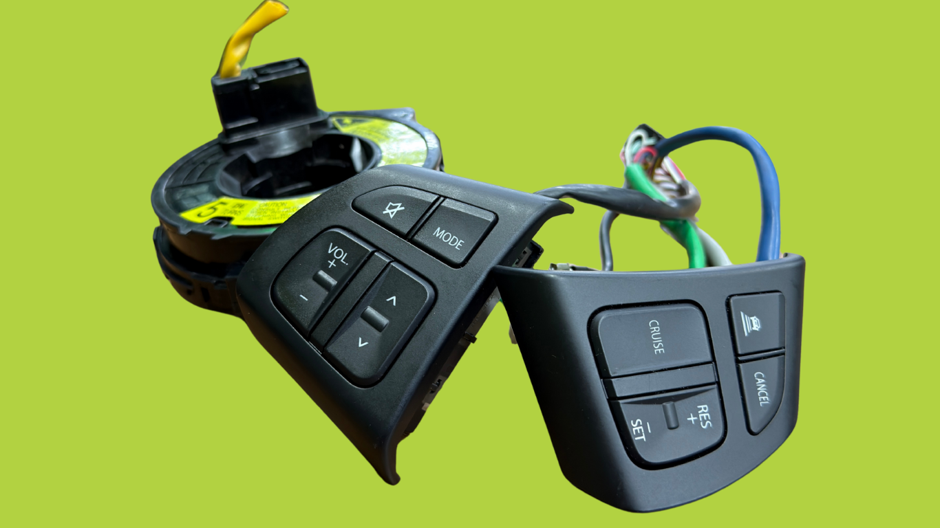 Suzuki Cultus 2018-2026 Multimedia Steering Buttons with Spiral Cable - Premium Control Kit