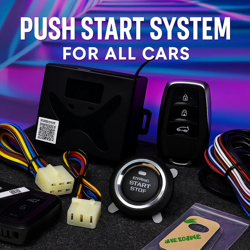 Smartphone Push Start System – Remote Start & Keyless Entry for All Cars