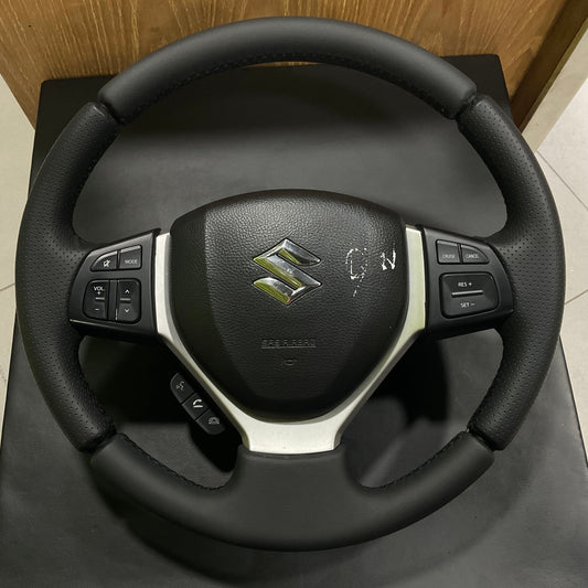Kabli Steering with Bespoke Steering Cover for New Cultus, New Alto, and Wagon R in Pakistan