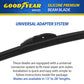 Goodyear Flat Silicone Wiper Blades For Toyota Crown