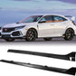 Complete Type R Style Conversion Kit for Honda Civic 2016-2021 (Front, Back, Side Skirts) | Full Face Lifting