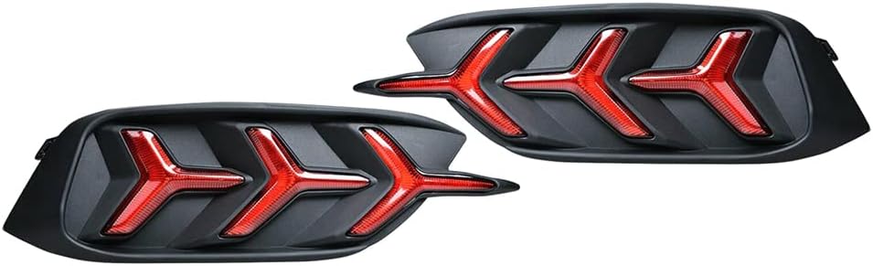 LED Rear Bumper Tail Lights (Reflectors) for HONDA Civic Sedan 10th Gen 2016-2021