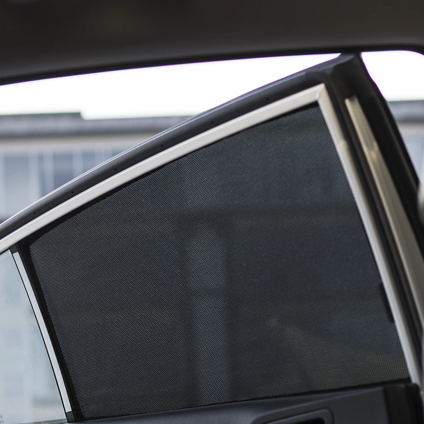 Quik Snap Window Sun Shades (Car Pardy) For Audi A6: Custom Fit & UV Protection