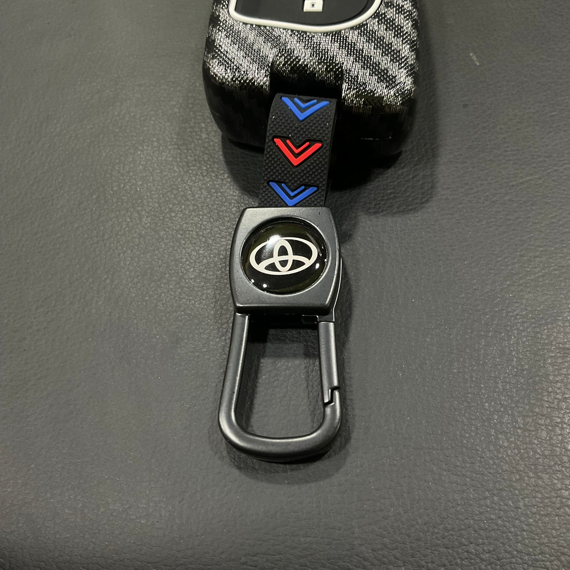 Plastic Key Cover Carbon Fiber Style Premium Quality for Toyota Corolla Grande Flip