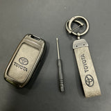 Leather Key Cover for Toyota Corolla Grande 2014-2023