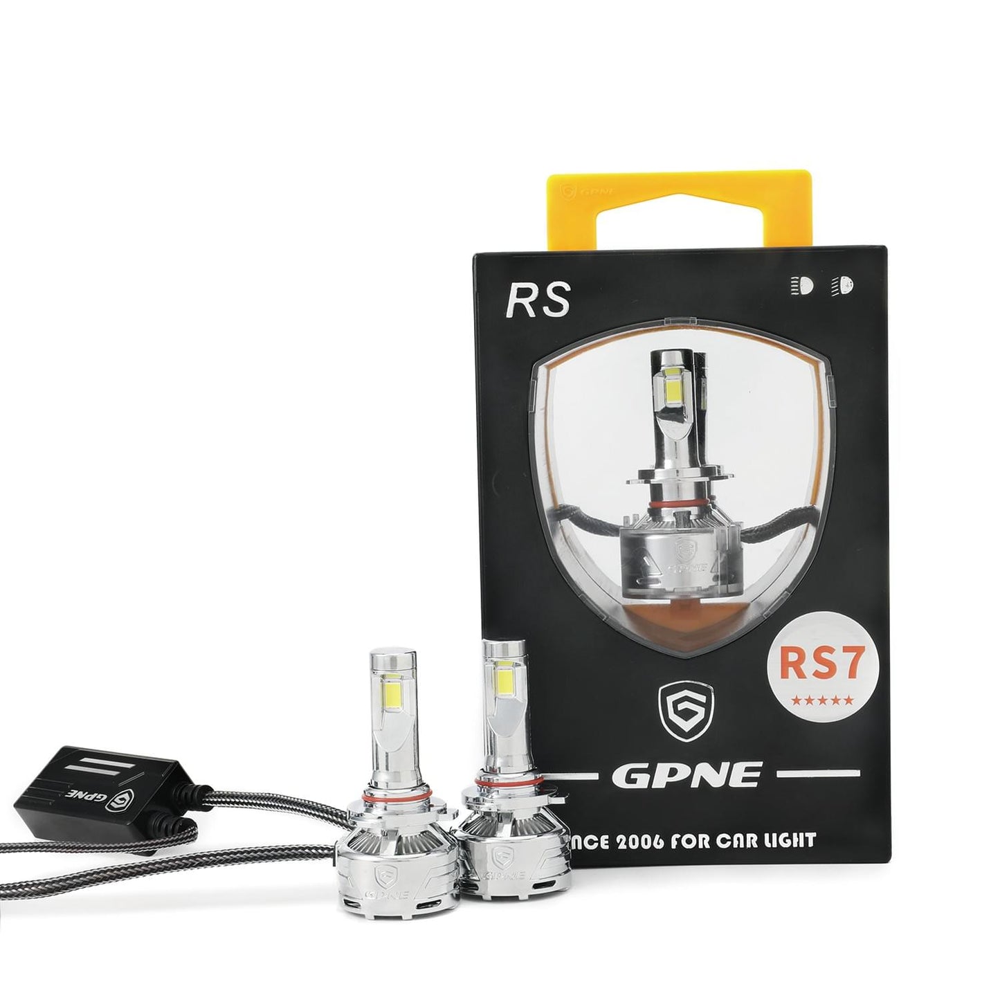 GPNE RS7 LED Headlight Bulb 110W/Lamp Nature White 6000K 28000LM 9-32V DC