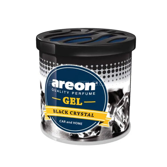 Areon Gel Black Crystal Car Perfume - Long-Lasting Freshness