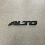 ALTO Logo - ALTO EMBLEM Matt BLACK