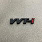 VVTI Black Emblem Badge 3D Auto Car Side Fender Rear
