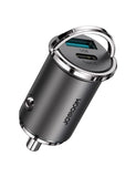 C-A35 45W Mini 2-Port Ring-Pull Fast Car Charger (Original)